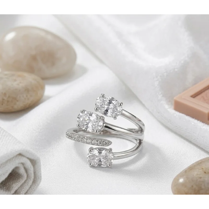 Bague Nova-argenté