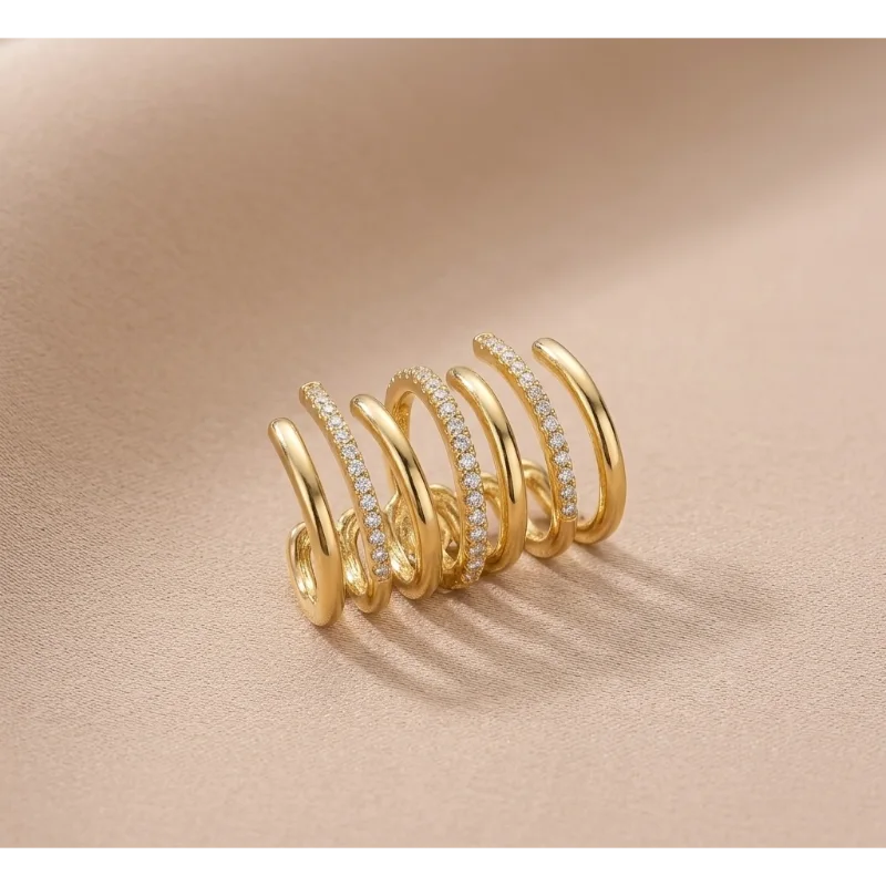 Boucle Illusion -gold