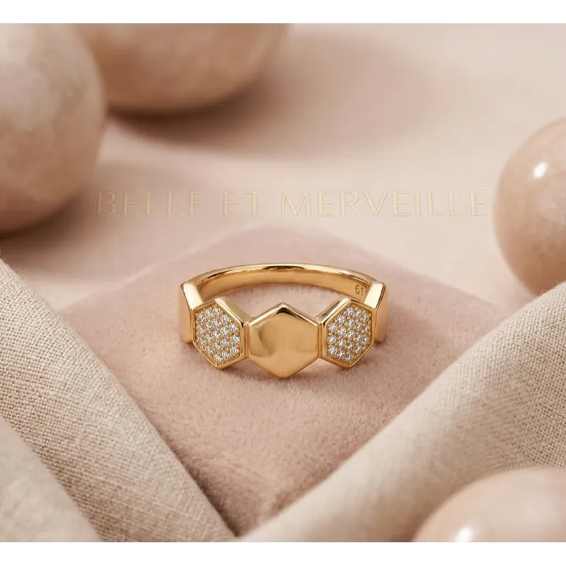 Bague Stella-rose gold