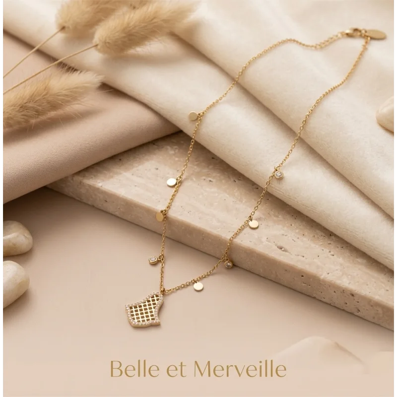 Chaine Miroir-gold