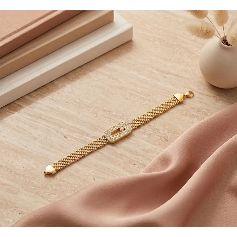 Gourmette LUZ-gold