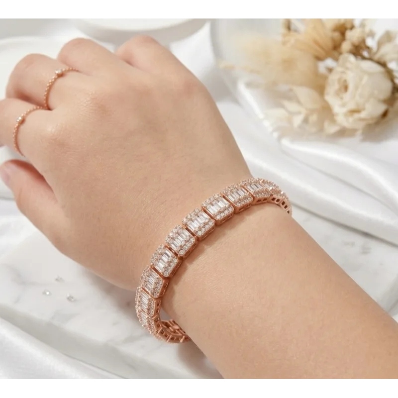 Gourmette Mano-rose gold
