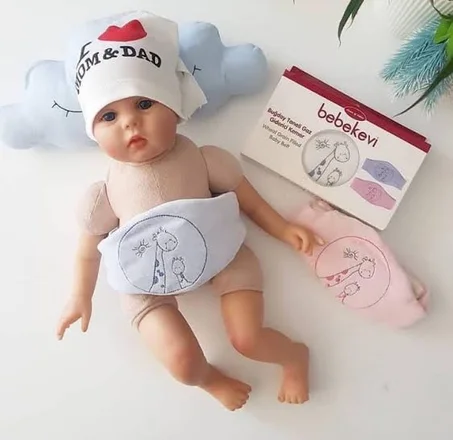 حزام نواة الكرزة للرضع لعلاج إنتفاخ البطن و الغازات