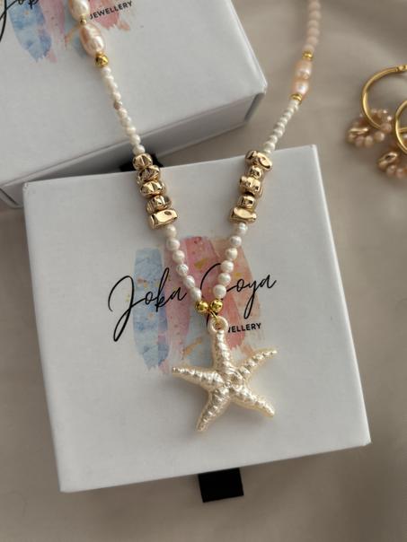 ✨ Étoile d’Été – Collier & Boucles 🌊⭐