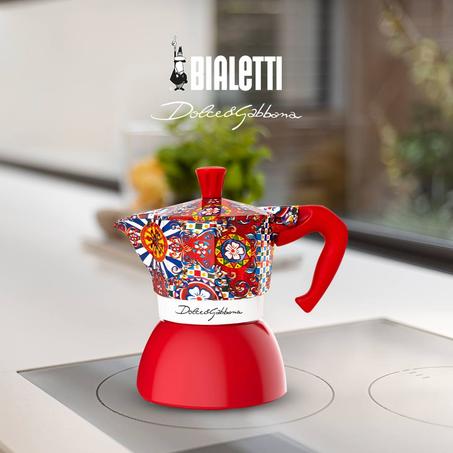 Moka Induction Bialetti Dolce&Gabbana | Charrette sicilienne