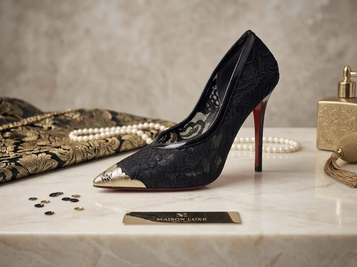 Black dentelle