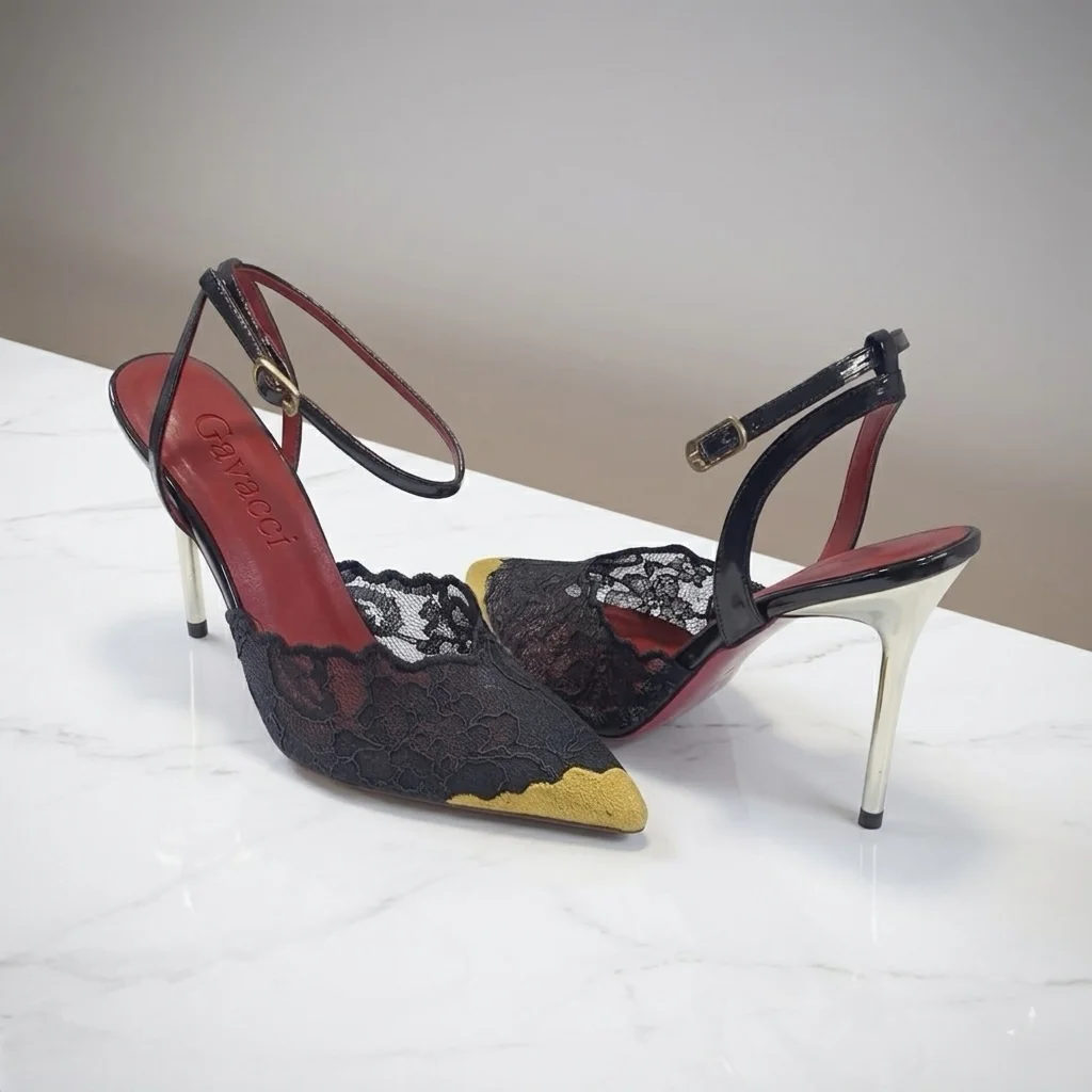 black yellow glamour