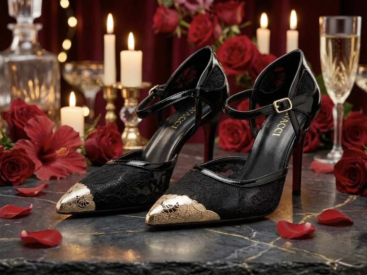Black style dentelle chic