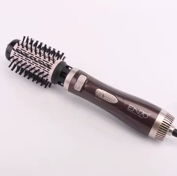 فرشاة ENZO 2 x 1 لتجفيف وتصفيف الشعر + هدية مجانية 🎁