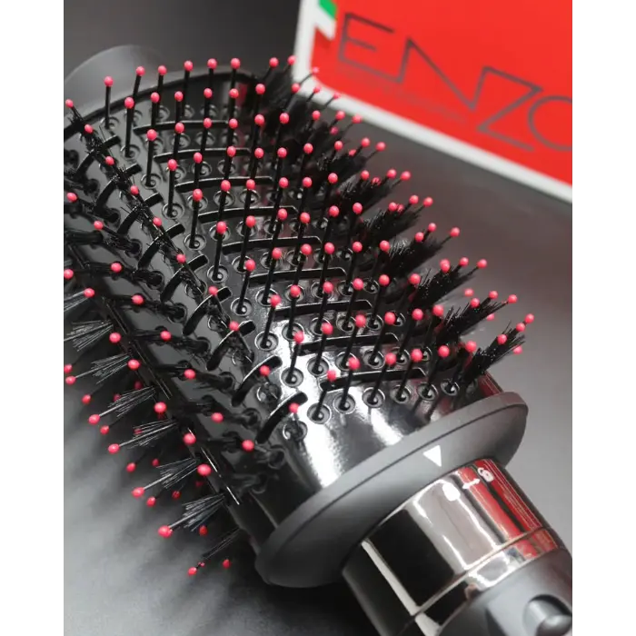 فرشاة ENZO 3 en 1 – لتجفيف وتصفيف الشعر بسهولة وأناقة