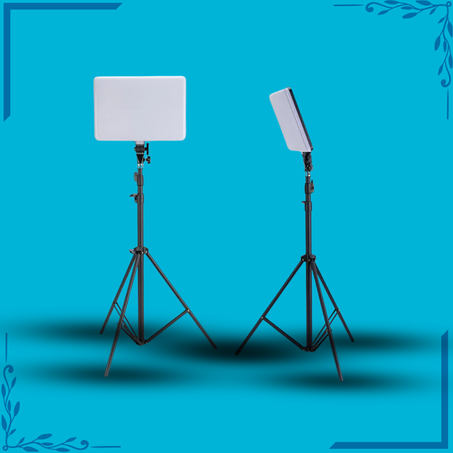 لوحة ضوء مسطحة مع حامل خاص