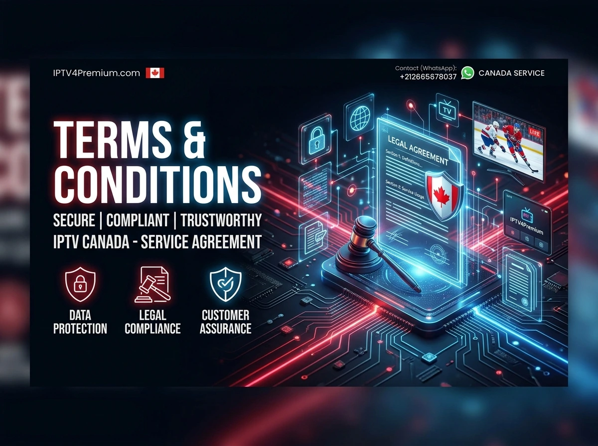 IPTV Canada Terms & Conditions
