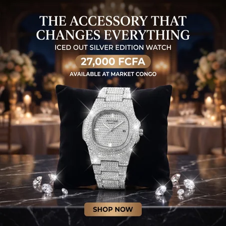🌟 Montre Fashion Starry Night – Élégance et Style Hip-Hop Simple et Élégant