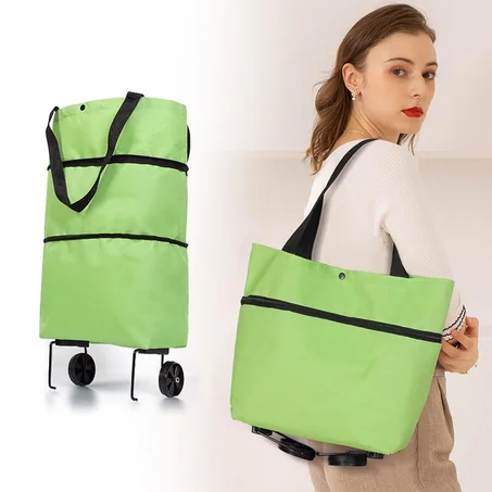 BOLSA DE COMPRAS PLEGABLES CON RUEDAS