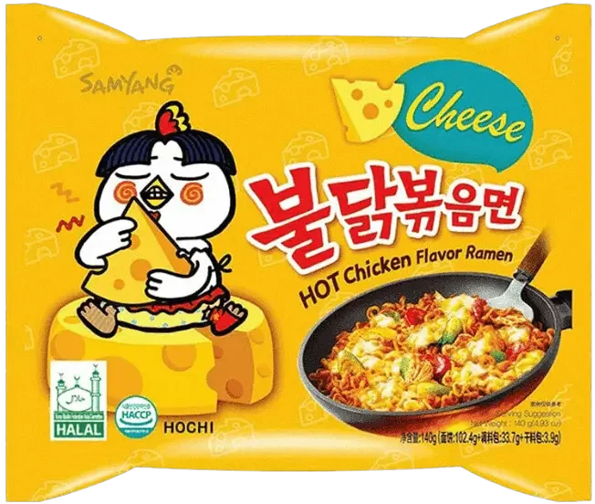 Samyang Buldak Ramen Hot Chicken Fromage – HALAL