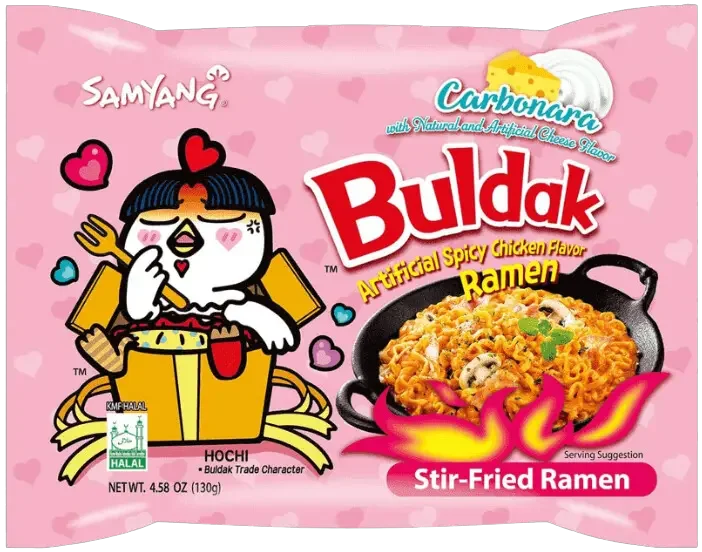 Samyang Buldak Ramen Carbo Chicken – HALAL