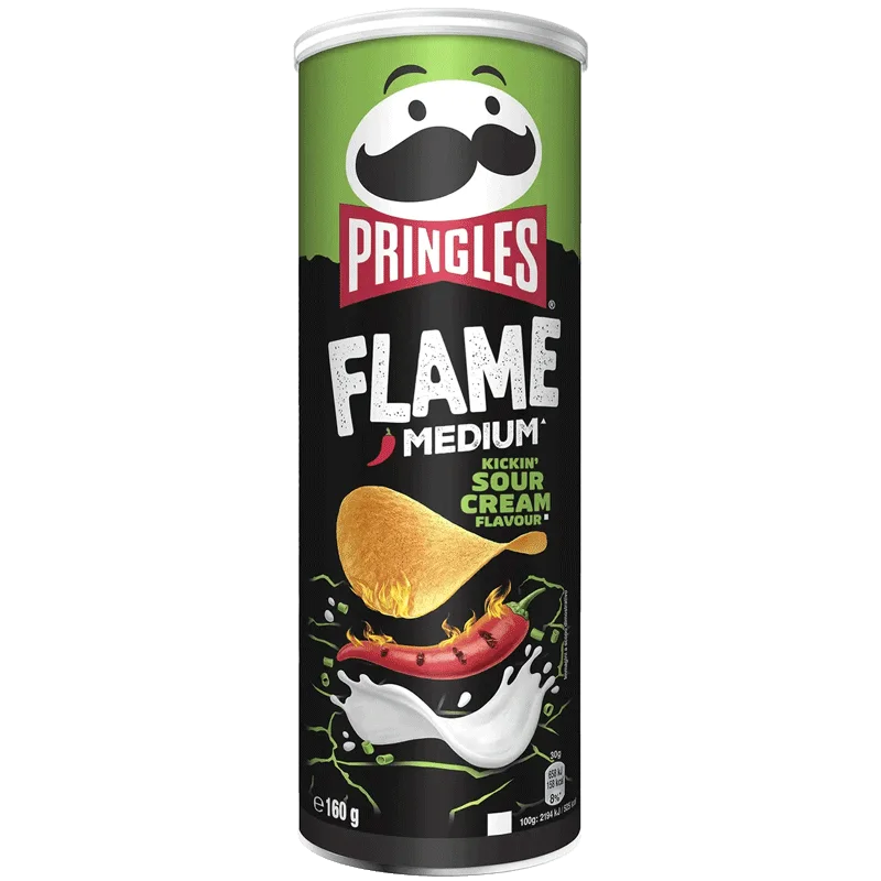 Pringles Flame Kickin Sour Cream