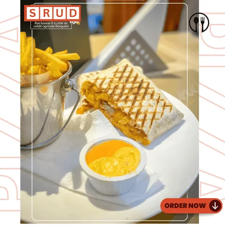 TACOS poulet, viande hachée, merguez, mixte