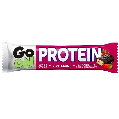 Protein bar 20% GO ON with cranberry and goji 50g