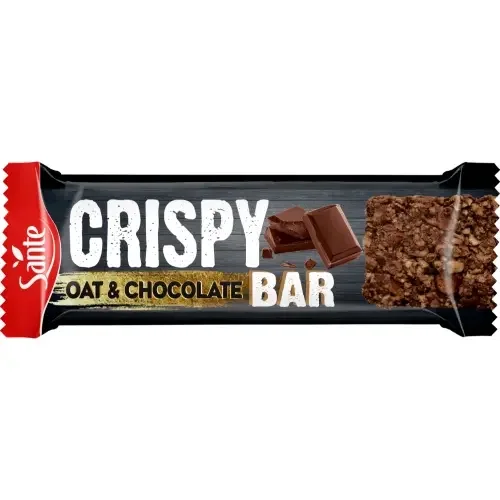 Crispy bar oat and chocolate 40g