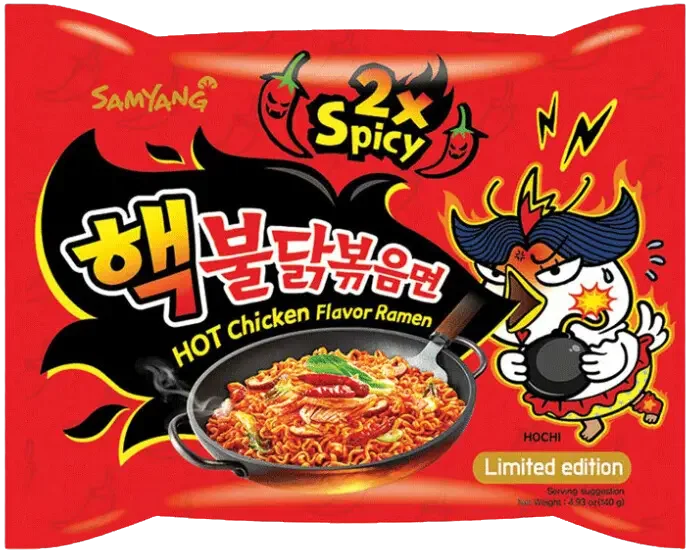 Samyang Buldak Ramen Spicy Hot Chicken 2× – HALAL
