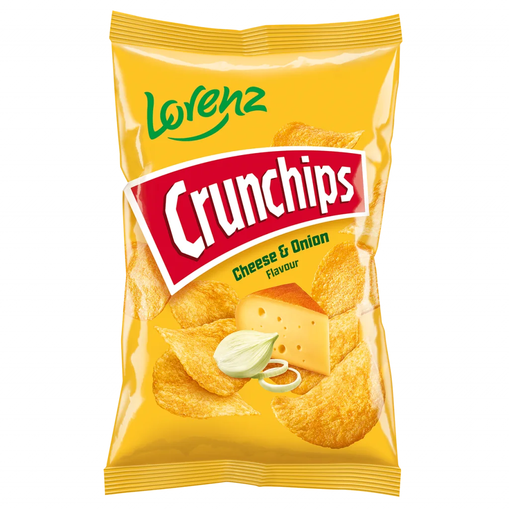 Lorenz Crunchips Cheese & Onion Flavour