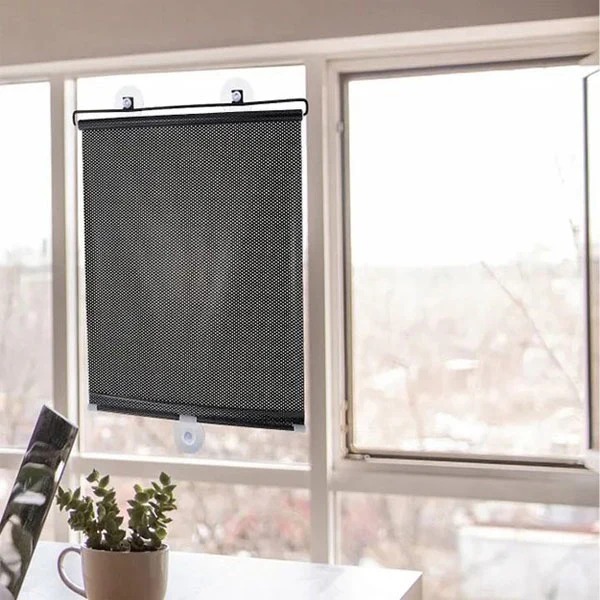 مظلة شمسية قابلة للسحب للسيارات والنوافذ