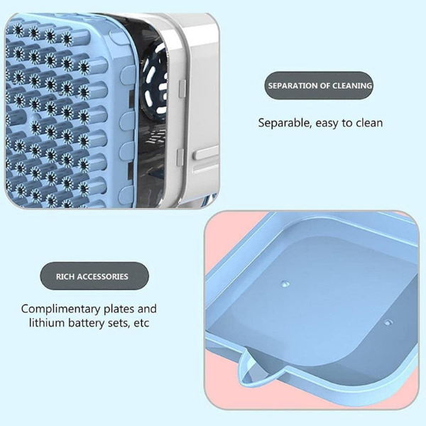 صانع فقاعات مسدس فقاعات شحن 64 فتحة للأطفال
