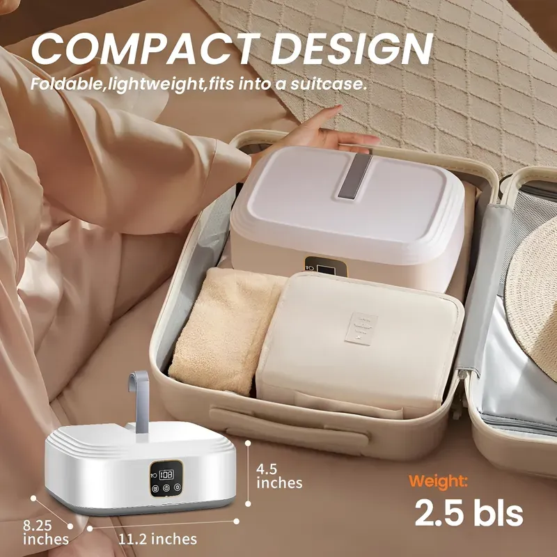 • “مجفف الملابس القابل للطي، الحل الذكي لتجفيف سريع وأنيق يناسب كل المساحات!