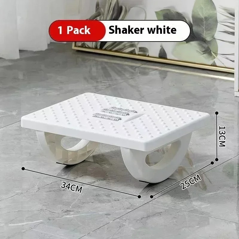 مسند قدم مكتبي قابل للتعديل وقوي ومريح، يخفف الألم ويوفر دعمًا للجسم، وتأثير تدليك مريح لتحسين الدورة الدموية في الساقين.