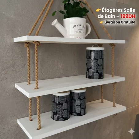 etagers murale + la corde