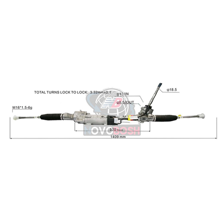 Crémaillère EVOQUE BJ