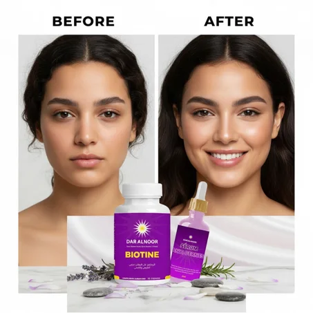 Biotin + Dark Circles – قوة الشعر والعين