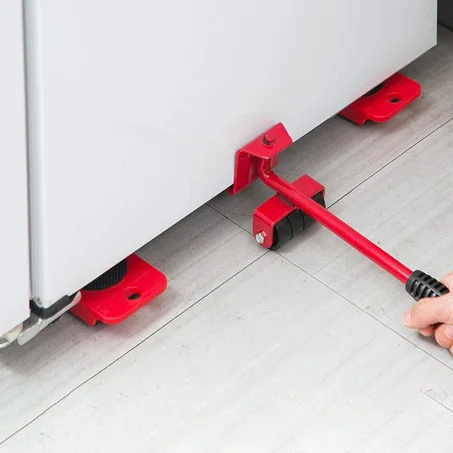 OSALAD Élévateur de Transport Mobile de Meubles de Maison Trucs Lourds Ensemble de Transport Mobile Lifter Outil de manutention d'objets Lourds, Rouleau de déplacement à Roues