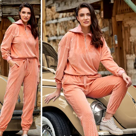 Ensemble Jogging Orange