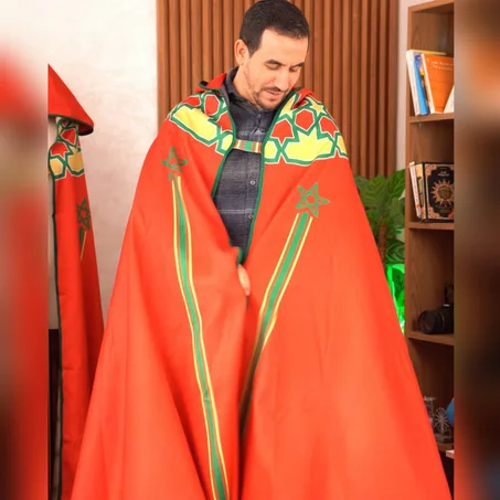 سلهام مغربي بتوب صوف