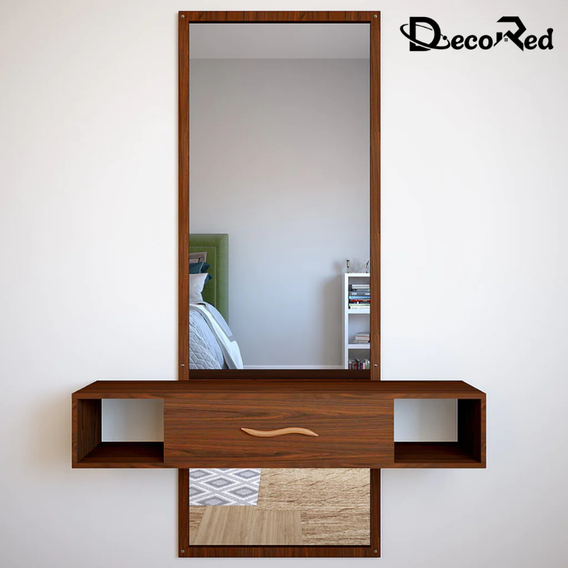 مرآة خشبية كلاسيكية وحديثة عالية الجودة