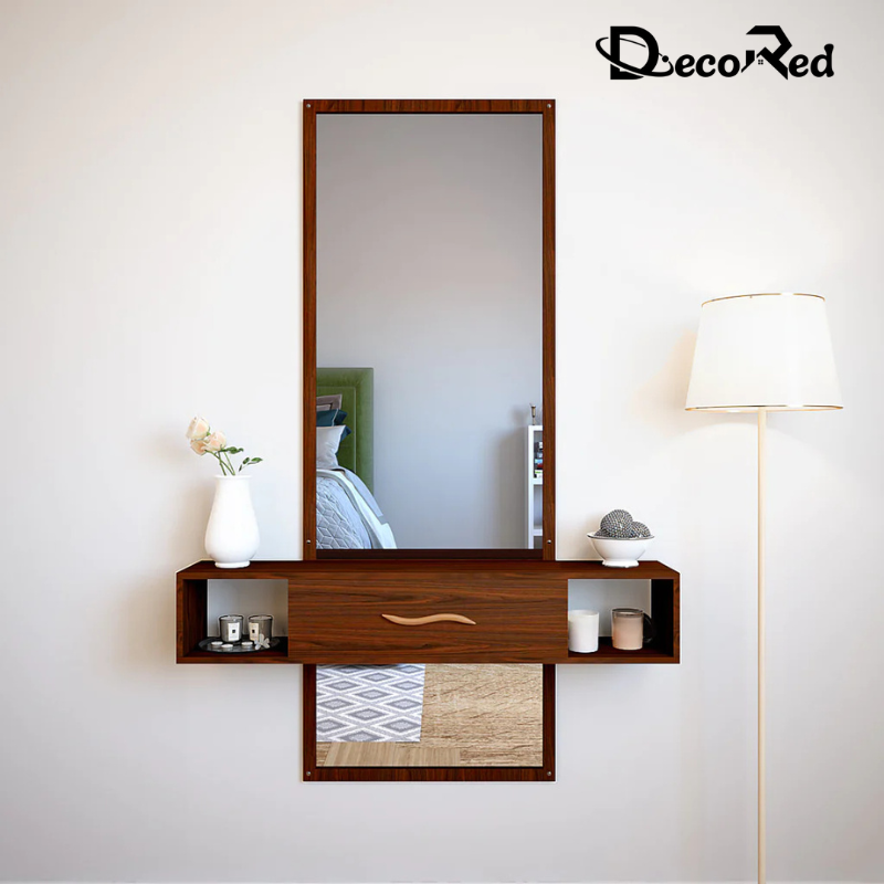 مرآة خشبية كلاسيكية وحديثة عالية الجودة