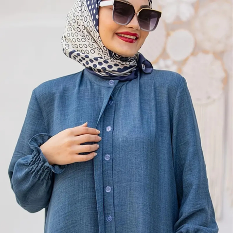 طقم أنيق ومريح بأسلوب عصري للمحجبات