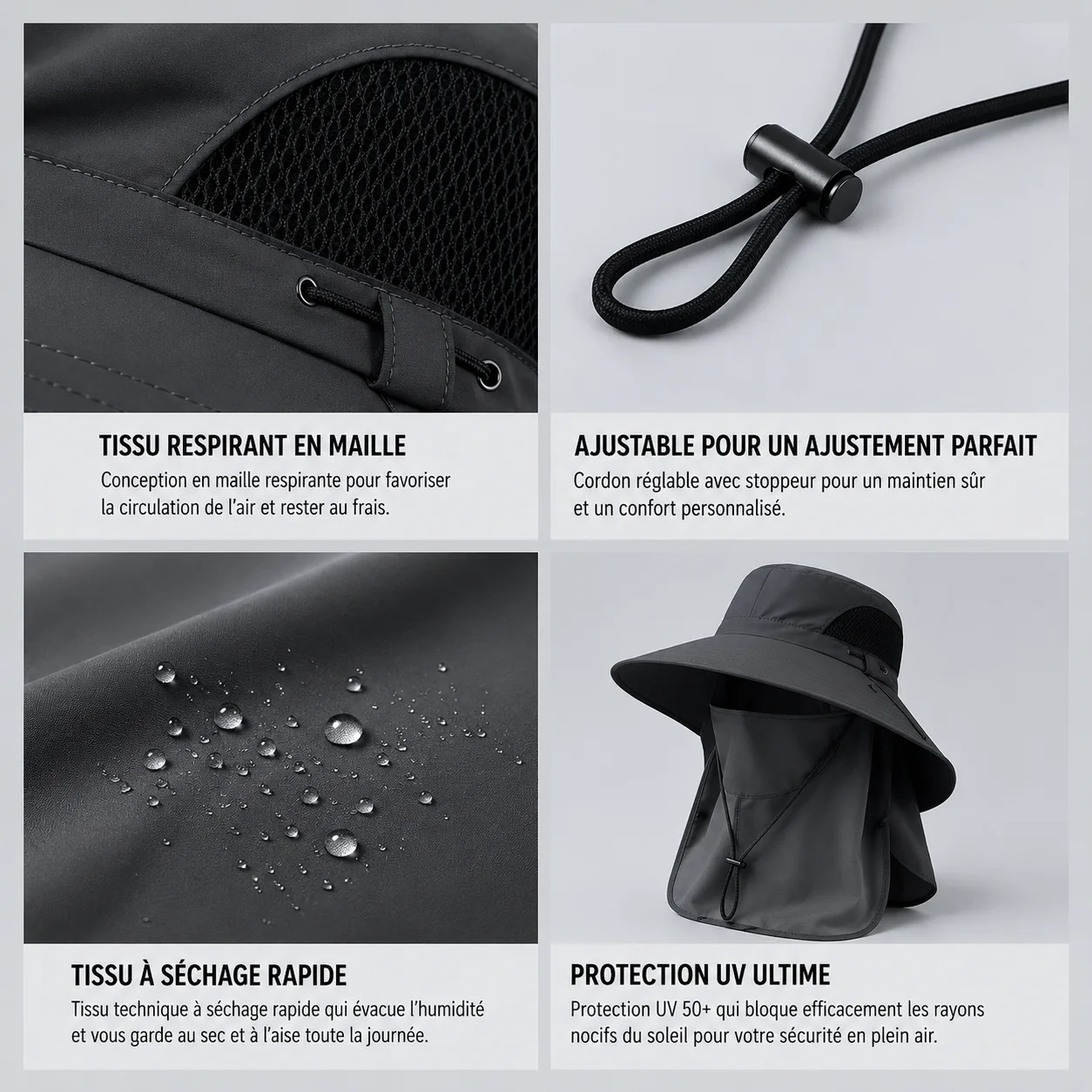 ☀️Chapeau Anti-UV Outdoor