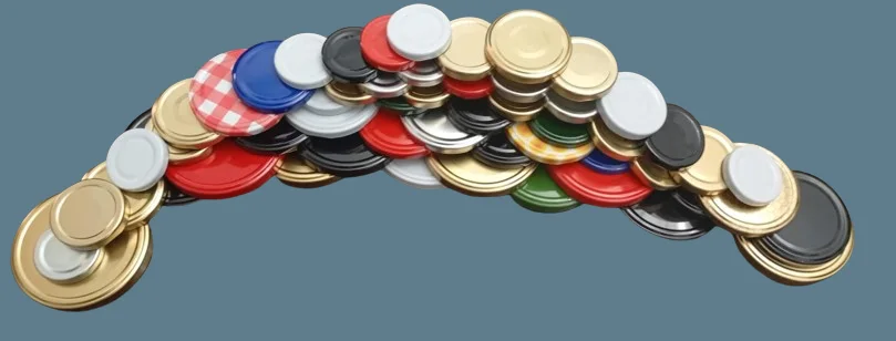 Couvercles métalliques