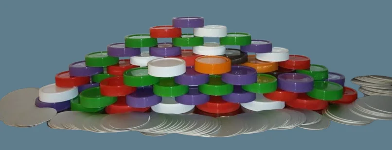 Couvercles plastiques