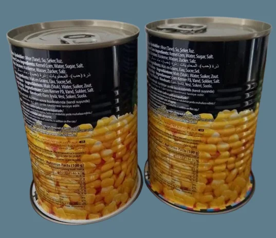 Emballages métalliques