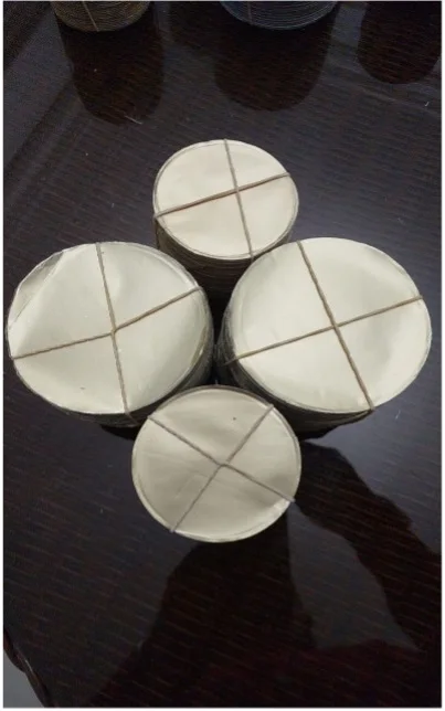 Opercules à collage manuel