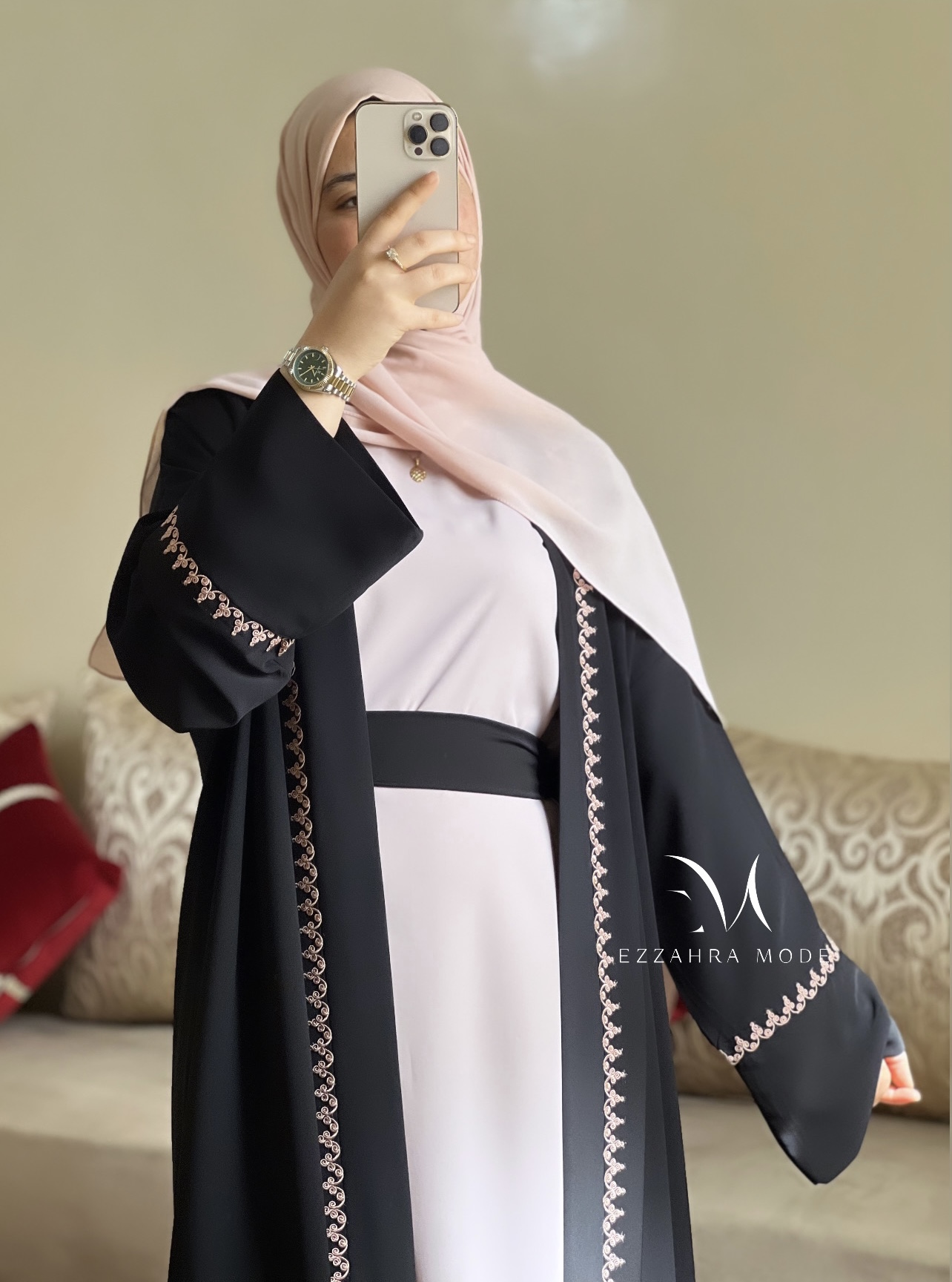 عبائة أسيل
