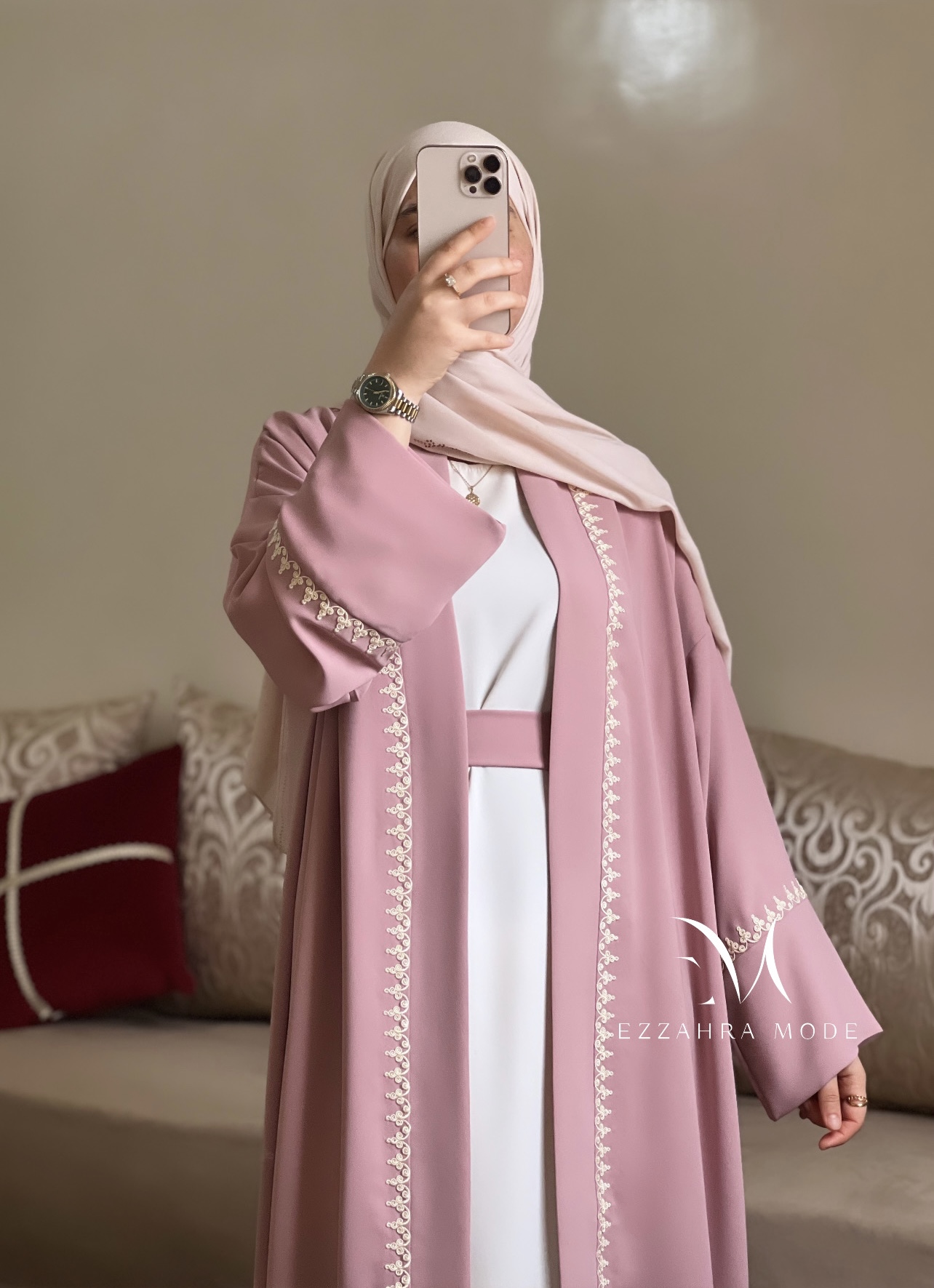 عبائة أسيل