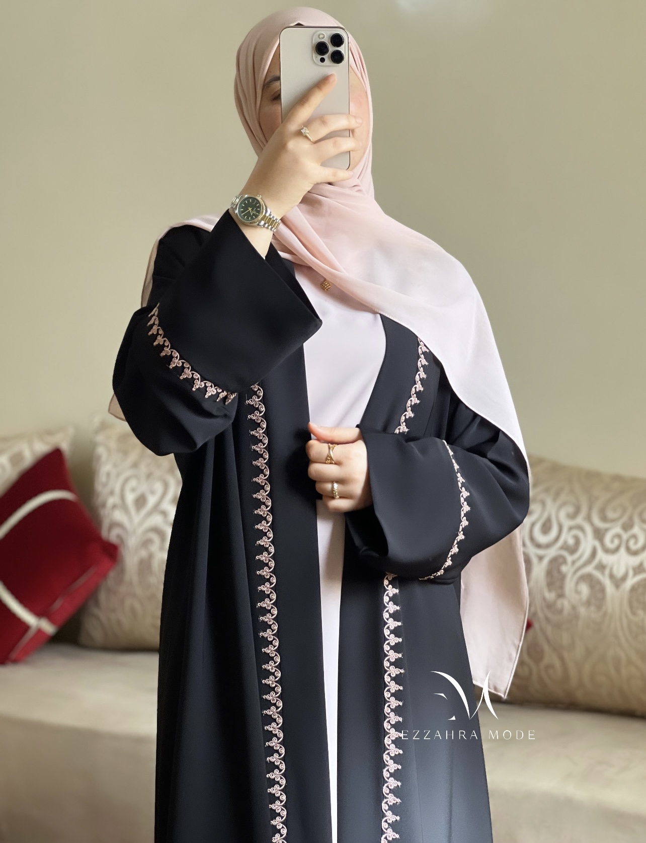 عبائة أسيل