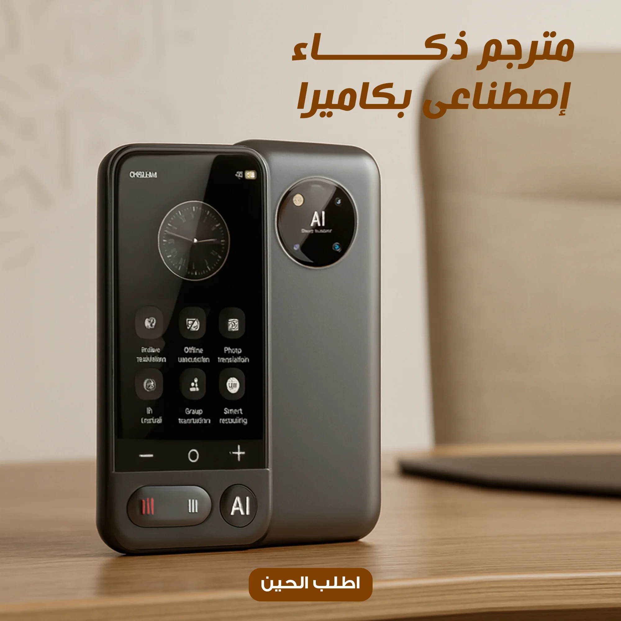 مترجم ذكاء اصطناعي بكاميرا