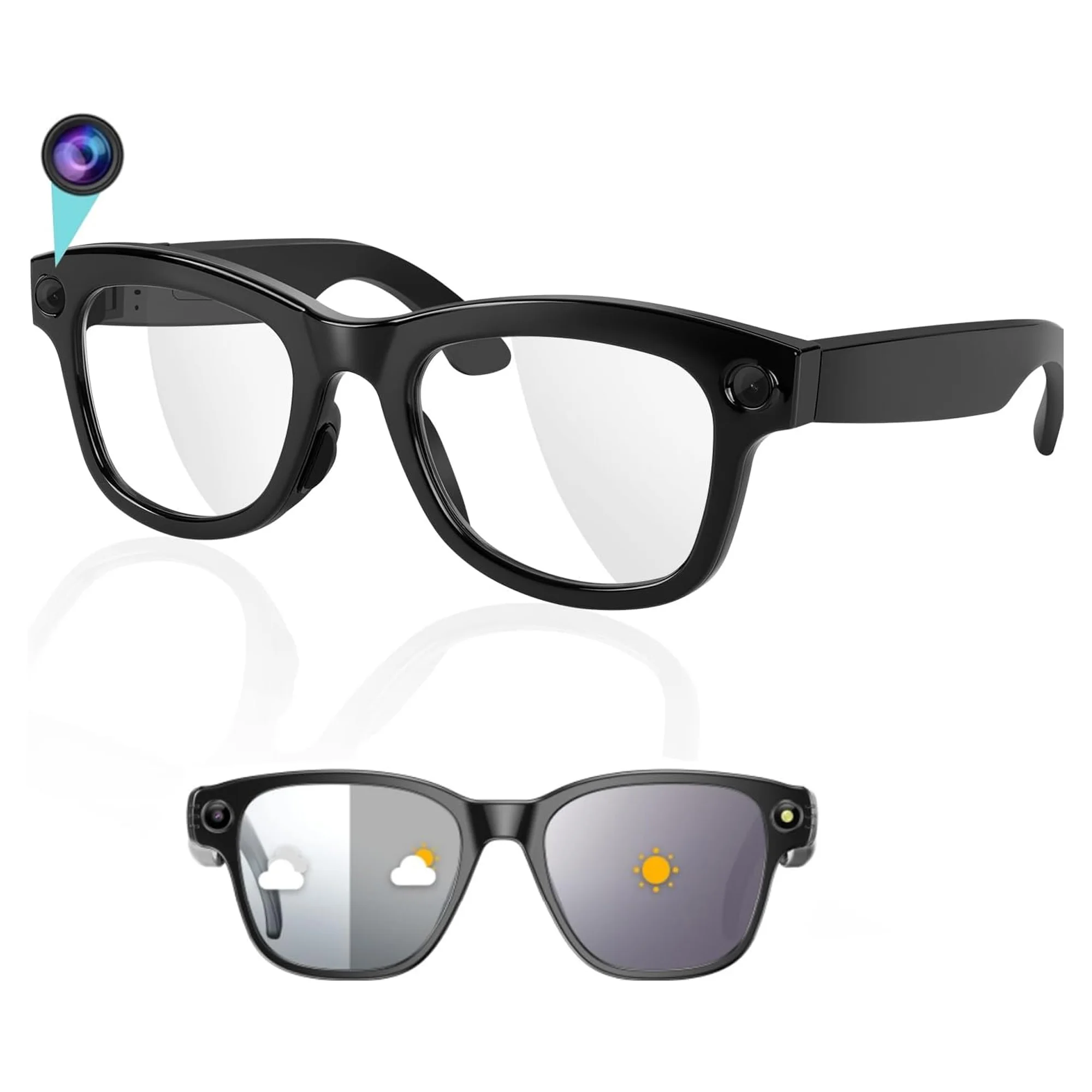 نظارة بكاميرا ومترجم حديثة