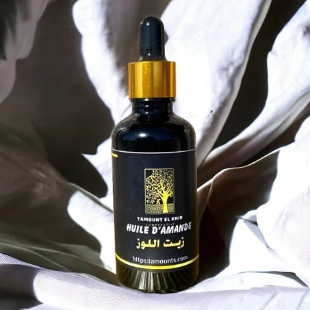 زيت اللوز الأصلي للبشرة  50 مل+ توصيل مجاني لحد باب البيت والدفع عند الإستلام